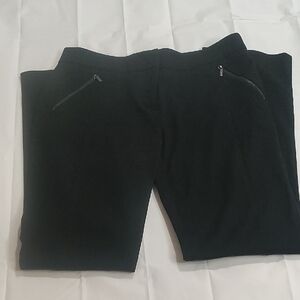 New York & Company‎ Women's Black Straight Leg Pants Size 4